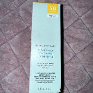 SkinCeuticals Clear Daily Soothing UV Defense SPF 50 - new with box